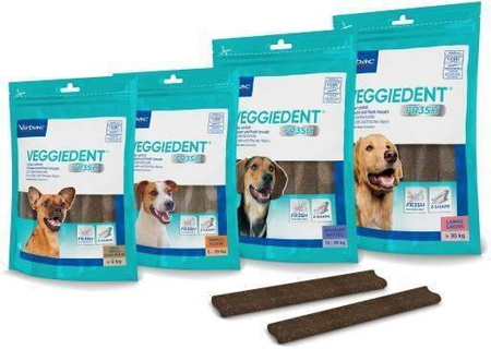 Virbac Veggiedent Fresh Bite M (10-30kg) 15pcs
